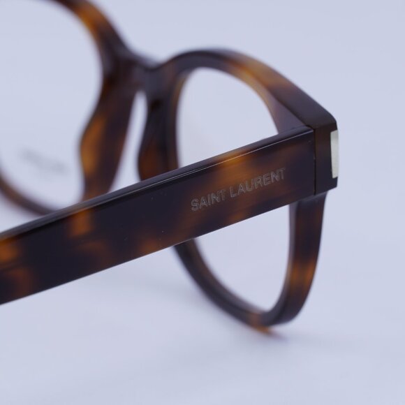 Saint Laurent SL722 006 Eyeglasses Havana 51mm Square Frame - Picture 6 of 10